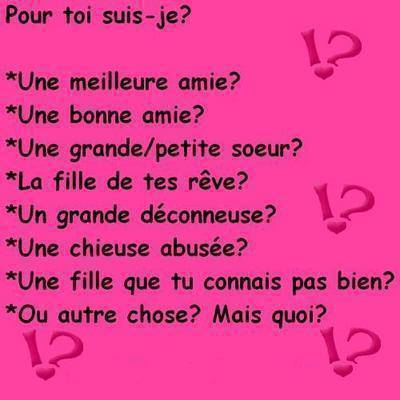 Dis na moi ! ^^